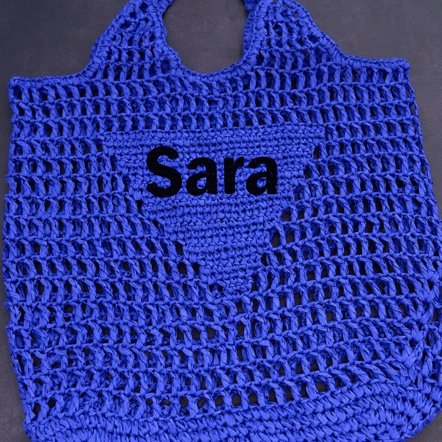 Blue Medium Tote Bag - Loomaswim.com