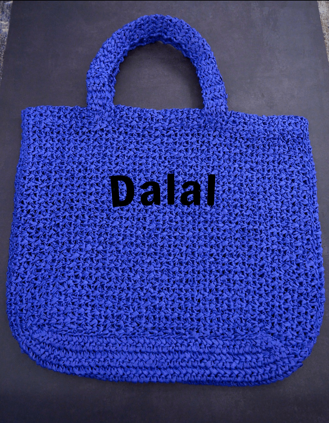 Blue Personalized Large Tote Bag - Loomaswim.com