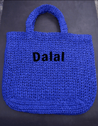 Blue Personalized Large Tote Bag - Loomaswim.com