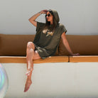 Olive Sands Hooded Terry Dress - Loomaswim.com