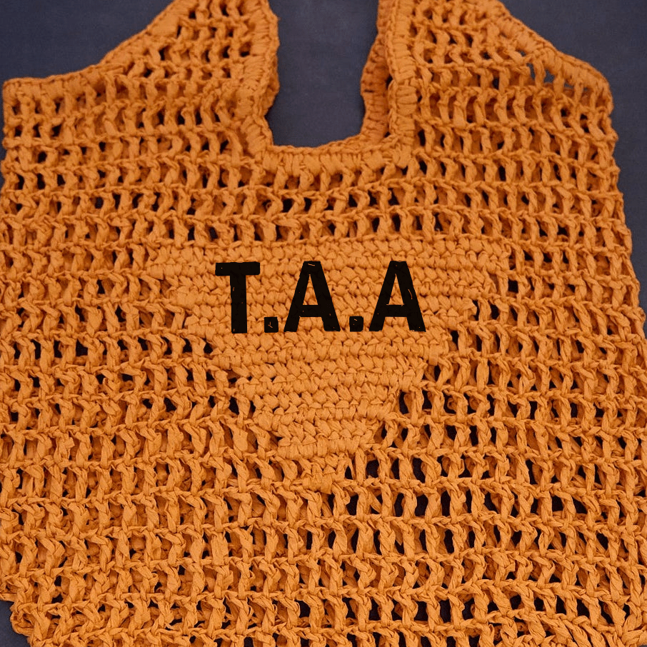 Orange Medium Tote Bag - Loomaswim.com