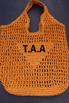 Orange Medium Tote Bag - Loomaswim.com