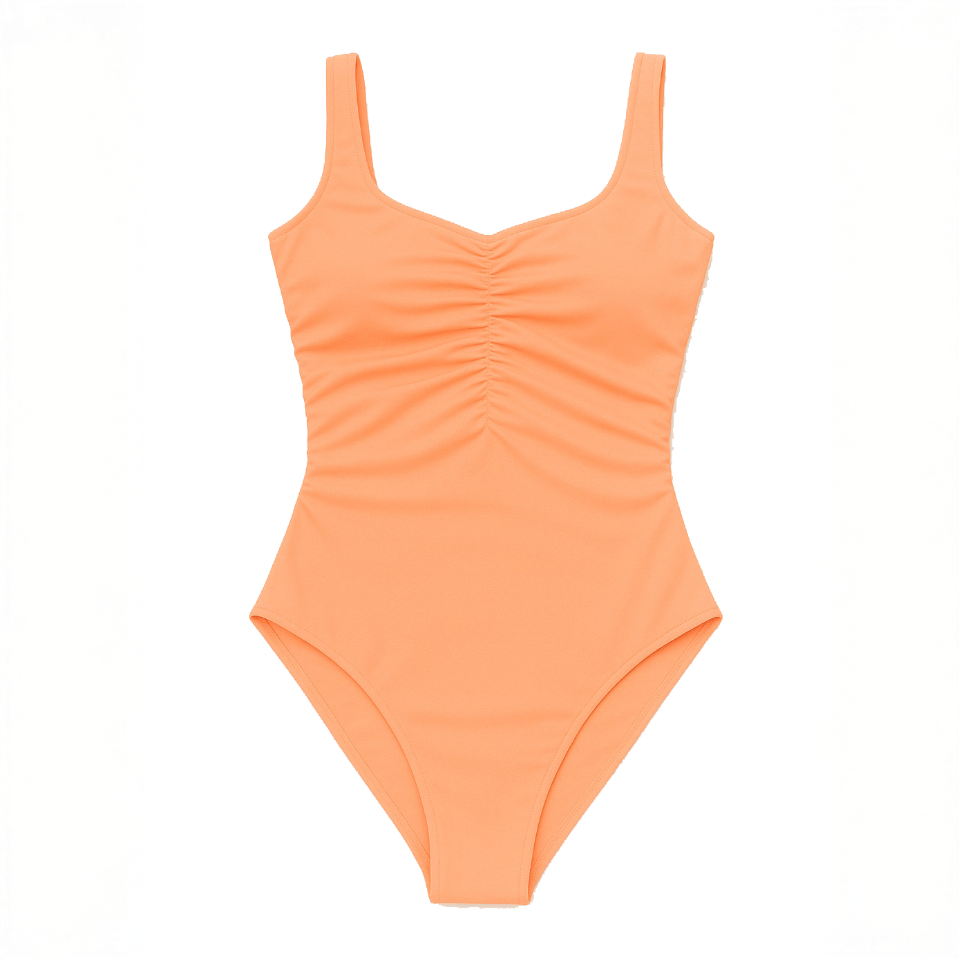 Peach Glow Swimsuit with Women Swim Shorts Set - Loomaswim.com
