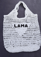 White Medium Tote Bag - Loomaswim.com